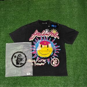 Vibrant Black Graphic Tee